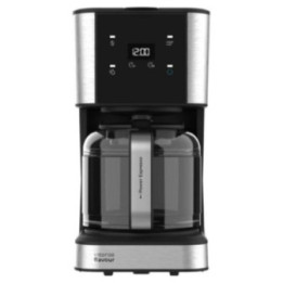 Cecotec Cafetera de Goteo Coffee 66 Drop & Touch, Potencia 950 W, 1.5 L, 12 Tazas, Panel táctil, Jarra de cristal, Temporizador